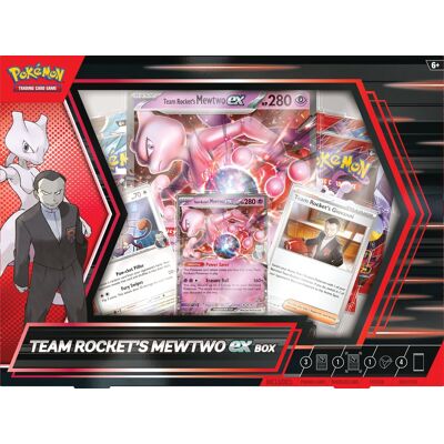 Pokémon - Trading Card Game: Team Rocket's Mewtwo ex Box Pokémon - Trading Card Game: Team Rocket's Mewtwo ex Box