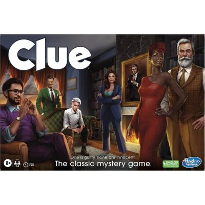 Hasbro - Clue - Board Game - GAMES (MISC) - Multicolor Hasbro - Clue - Board Game - GAMES (MISC) - Multicolor