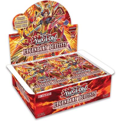 Konami - Yu-Gi-Oh! TCG - Legendary Duelists: Soulburning Volcano Booster Box 1st Edition - 36 Packs Konami - Yu-Gi-Oh! TCG - Legendary Duelists: Soulburning Volcano Booster Box 1st Edition - 36 Packs