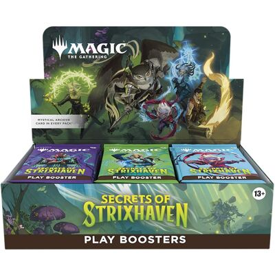 Wizards of The Coast - Magic The Gathering TCG: Secrets of Strixhaven Play Booster Box Wizards of The Coast - Magic The Gathering TCG: Secrets of Strixhaven Play Booster Box