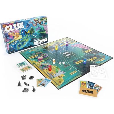 USAoploy - Disney Finding Nemo Clue Board Game - Blue USAoploy - Disney Finding Nemo Clue Board Game - Blue
