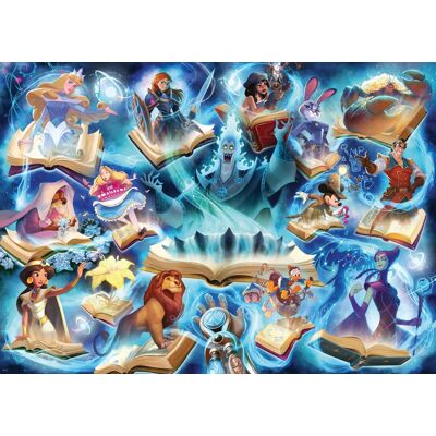 Ravensburger - Disney Lorcana - Glimmers of The Realm: Sapphire 1000 Piece Jigsaw Puzzle Premium Quality Made in Europe Ravensburger - Disney Lorcana - Glimmers of The Realm: Sapphire 1000 Piece Jigsaw Puzzle Premium Quality Made in Europe