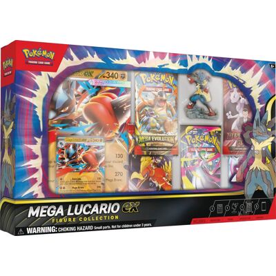 Pokémon - Trading Card Game: Mega Lucario ex Figure Collection Pokémon - Trading Card Game: Mega Lucario ex Figure Collection