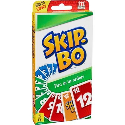Mattel - Skip-Bo Card Game - Multi Mattel - Skip-Bo Card Game - Multi