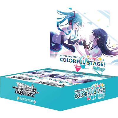 Bushiroad, Inc. - Weiss Schwarz - Trading Card Game: HATSUNE MIKU: COLORFUL STAGE! Booster Box Bushiroad, Inc. - Weiss Schwarz - Trading Card Game: HATSUNE MIKU: COLORFUL STAGE! Booster Box