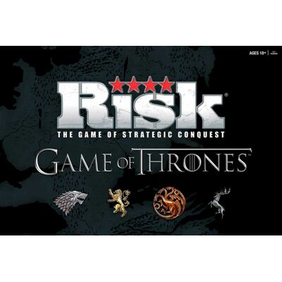 Risk - Game of Thrones Board Game - Multicolor Risk - Game of Thrones Board Game - Multicolor