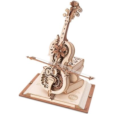 3D Puzzle - DIY 3D Music Box Puzzle Magic Cello 199pcs 3D Puzzle - DIY 3D Music Box Puzzle Magic Cello 199pcs