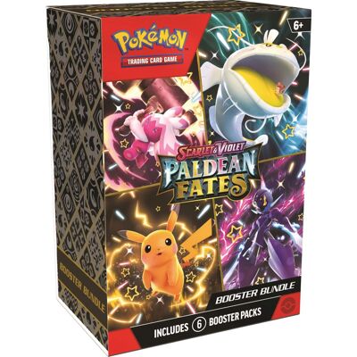 Pokémon - Trading Card Game: Scarlet & Violet—Paldean Fates 6pk Booster Bundle Pokémon - Trading Card Game: Scarlet & Violet—Paldean Fates 6pk Booster Bundle