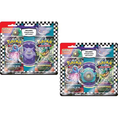 Pokémon - Trading Card Game: Back to School Eraser Blister (One per Order) - Styles May Vary Pokémon - Trading Card Game: Back to School Eraser Blister (One per Order) - Styles May Vary