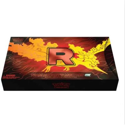 Pokémon - Pokemon Team Rocket’s Moltres ex Ultra-Premium Collection English Pokémon - Pokemon Team Rocket’s Moltres ex Ultra-Premium Collection English