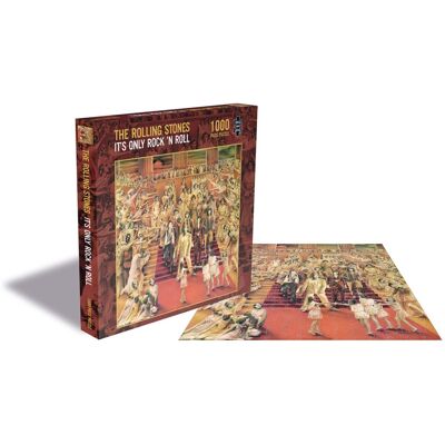PopMarket - The Rolling Stones - RockSaws - Rolling Stones It's Only Rock N Roll (1000 Piece Jigsaw Puzzle) - GAMES (MISC) - Multicolor PopMarket - The Rolling Stones - RockSaws - Rolling Stones It's Only Rock N Roll (1000 Piece Jigsaw Puzzle) - GAMES (MISC) - Multicolor