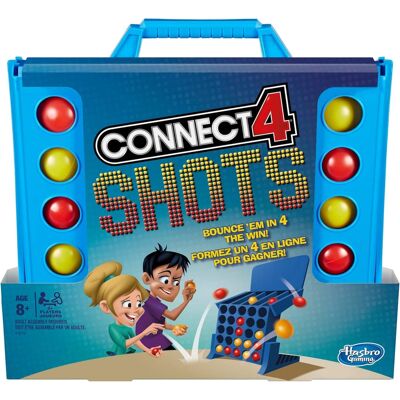 Hasbro - Gaming Connect 4 Shots Board Game Activity for Kids Ages 8+ Hasbro - Gaming Connect 4 Shots Board Game Activity for Kids Ages 8+