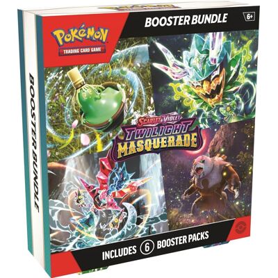 Pokémon - Trading Card Game: Twilight Masquerade Booster Bundle Pokémon - Trading Card Game: Twilight Masquerade Booster Bundle