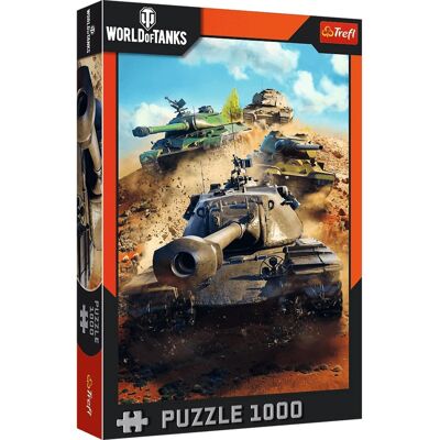 Trefl - World of Tanks Tanks in Battle 1000 Piece Puzzle Trefl - World of Tanks Tanks in Battle 1000 Piece Puzzle