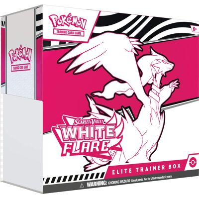 Pokémon - Trading Card Game: Scarlet & Violet White Flare Elite Trainer Box Pokémon - Trading Card Game: Scarlet & Violet White Flare Elite Trainer Box