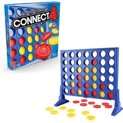 Hasbro - Connect 4 - Classic Game - COLLECTIBLES - Multicolor Hasbro - Connect 4 - Classic Game - COLLECTIBLES - Multicolor