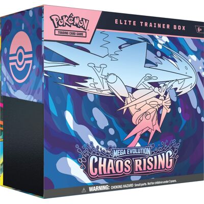 Pokémon - Trading Card Game: Mega Evolution - Chaos Rising Elite Trainer Box Pokémon - Trading Card Game: Mega Evolution - Chaos Rising Elite Trainer Box