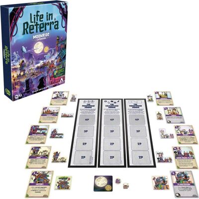 Hasbro - Avalon Hill - Life In Reterra: Moonrise Expansion - GAMES (MISC) - Multicolor Hasbro - Avalon Hill - Life In Reterra: Moonrise Expansion - GAMES (MISC) - Multicolor