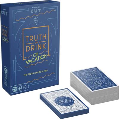 Hasbro - Truth or Drink: On Vacation - Adult Party Game - COLLECTIBLES - Multicolor Hasbro - Truth or Drink: On Vacation - Adult Party Game - COLLECTIBLES - Multicolor