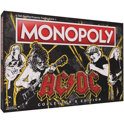 USAoploy - AC/DC Monopoly Board Game - Red USAoploy - AC/DC Monopoly Board Game - Red