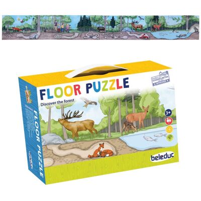 Beleduc - Discover The Forest Floor Puzzle - Multi Beleduc - Discover The Forest Floor Puzzle - Multi