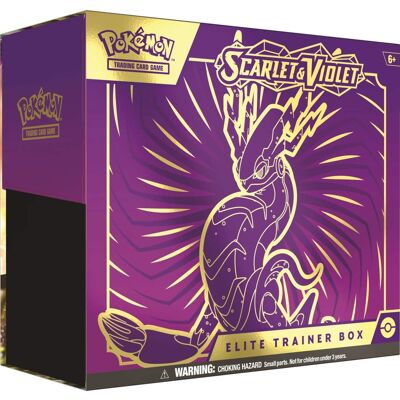 Pokémon - Pokemon TCG: Scarlet & Violet Elite Trainer Box - Miraidon Pokémon - Pokemon TCG: Scarlet & Violet Elite Trainer Box - Miraidon