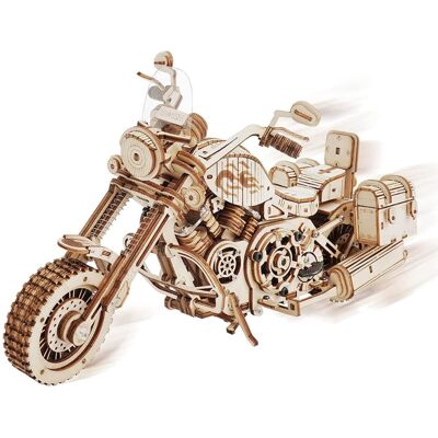 3D Puzzle - DIY 3D Moving Gears Puzzle - Motorcycle Cruiser - 420pcs 3D Puzzle - DIY 3D Moving Gears Puzzle - Motorcycle Cruiser - 420pcs