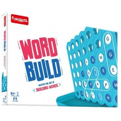 Amber Sporting Goods - Livevie Word Build - 2 Player Word Building Strategy Game with Grid and Tray - Multicolor Amber Sporting Goods - Livevie Word Build - 2 Player Word Building Strategy Game with Grid and Tray - Multicolor