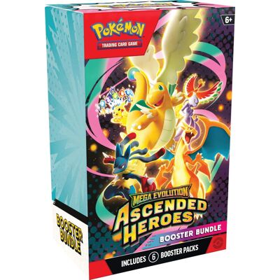Pokémon - Trading Card Game: Mega Evolution Ascended Heroes Booster Bundle Pokémon - Trading Card Game: Mega Evolution Ascended Heroes Booster Bundle