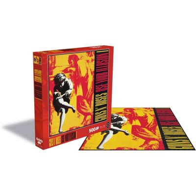 PopMarket - Guns N Roses - Rock Saws - Guns N Roses Use Your Illusion I (500 Piece Jigsaw Puzzle) - GAMES (MISC) - Multicolor PopMarket - Guns N Roses - Rock Saws - Guns N Roses Use Your Illusion I (500 Piece Jigsaw Puzzle) - GAMES (MISC) - Multicolor