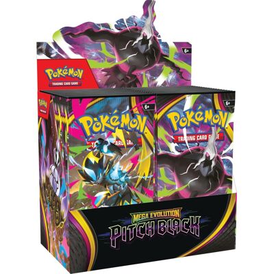 Pokémon - Trading Card Game: Mega Evolution - Pitch Black Booster Box (36 Packs) Pokémon - Trading Card Game: Mega Evolution - Pitch Black Booster Box (36 Packs)