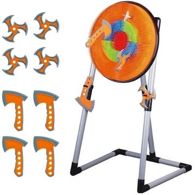 Contixo - TS1 2-in-1 Foam Axe Throwing and Bristle Dart Board Game Set for Indoor & Outdoor Play Contixo - TS1 2-in-1 Foam Axe Throwing and Bristle Dart Board Game Set for Indoor & Outdoor Play