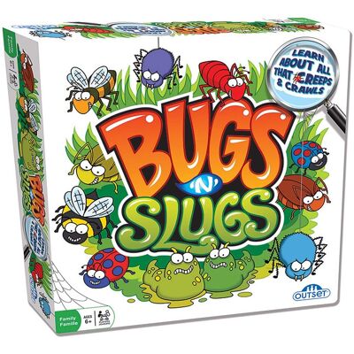 Outset Media - Outset Media: Media Bugs 'N' Slugs Board Game, Educational Science Game, Kids Outset Media - Outset Media: Media Bugs 'N' Slugs Board Game, Educational Science Game, Kids