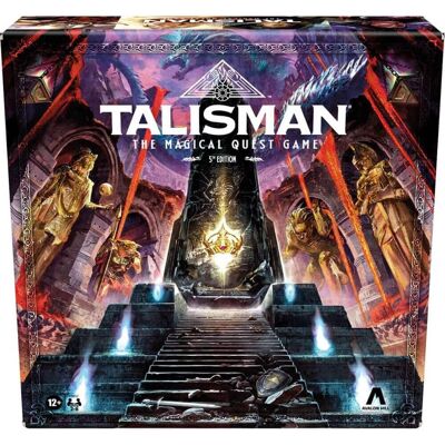 Hasbro Gaming - Avalon Hill F6652 Talisman: The Magical Quest Board Game - 5th Edition - Black Hasbro Gaming - Avalon Hill F6652 Talisman: The Magical Quest Board Game - 5th Edition - Black