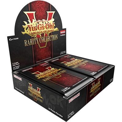 Konami - Yu-Gi-Oh! Trading Card Game: Rarity Collection V Booster Box (24 Packs) Konami - Yu-Gi-Oh! Trading Card Game: Rarity Collection V Booster Box (24 Packs)