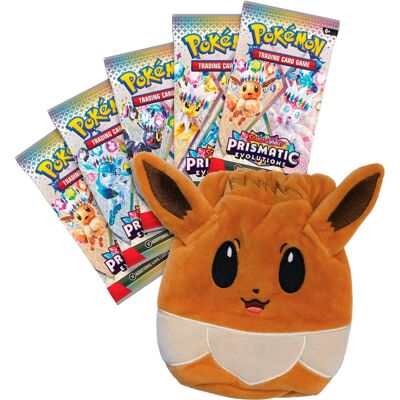 Pokémon - Trading Card Game: Scarlet & Violet - Prismatic Evolutions Accessory Pouch Special Collection Pokémon - Trading Card Game: Scarlet & Violet - Prismatic Evolutions Accessory Pouch Special Collection