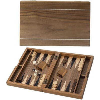 GSE Games & Sports Expert - Premium Magnetic Wooden Folding Inlay Backgammon Board Game Set (Double Stripe-11") GSE Games & Sports Expert - Premium Magnetic Wooden Folding Inlay Backgammon Board Game Set (Double Stripe-11")