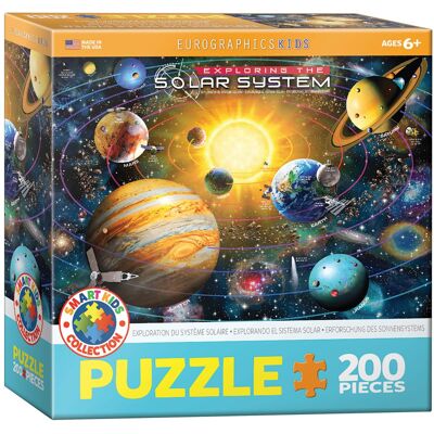 Eurographics - Exploring the Solar System Puzzle, 200 Pieces Eurographics - Exploring the Solar System Puzzle, 200 Pieces