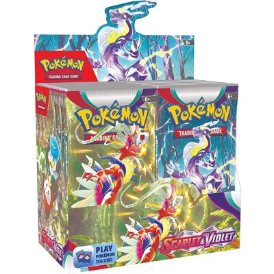 Pokémon - Pokemon TCG: Scarlet & Violet Booster Box - 36 Packs Pokémon - Pokemon TCG: Scarlet & Violet Booster Box - 36 Packs