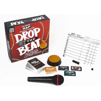 Professor Puzzle - Drop the Beat The Original Rap Party Game 4+ Players - Red Professor Puzzle - Drop the Beat The Original Rap Party Game 4+ Players - Red
