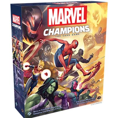 Asmodee - MC01EN Marvel Champions: The Card Game - Black Asmodee - MC01EN Marvel Champions: The Card Game - Black