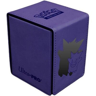 Ultra PRO - Pokemon Trading Card Game Elite Series Gengar Alcove Flip Deck Box Ultra PRO - Pokemon Trading Card Game Elite Series Gengar Alcove Flip Deck Box