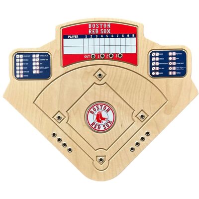 Across the Board - Handcrafted Wood Baseball Game - Multicolor Across the Board - Handcrafted Wood Baseball Game - Multicolor