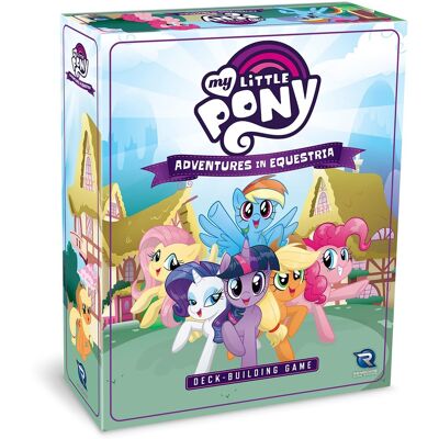 Renegade Games - My Little Pony Adventures in Equestria Deck-Building Game, Cooperative Deck-Building, 1-4 Players - Multicolored Renegade Games - My Little Pony Adventures in Equestria Deck-Building Game, Cooperative Deck-Building, 1-4 Players - Multicolored