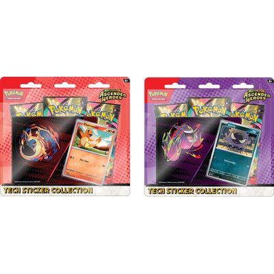 Pokémon - Trading Card Game: Mega Evolution - Ascended Heroes Tech Sticker Collection (1 Tech Sticker Collection per Order) - Styles May Vary Pokémon - Trading Card Game: Mega Evolution - Ascended Heroes Tech Sticker Collection (1 Tech Sticker Collection per Order) - Styles May Vary