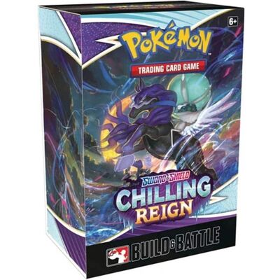 Pokémon - Pokemon TCG Sword & Shield Chilling Reign Build and Battle Box Pokémon - Pokemon TCG Sword & Shield Chilling Reign Build and Battle Box