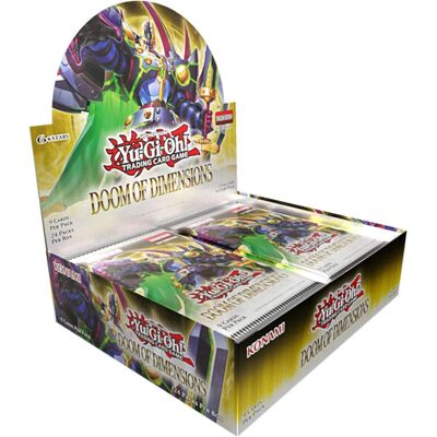 Konami - Yu-Gi-Oh! Trading Card Game: Doom of Dimensions Booster Box (24 Packs) Konami - Yu-Gi-Oh! Trading Card Game: Doom of Dimensions Booster Box (24 Packs)