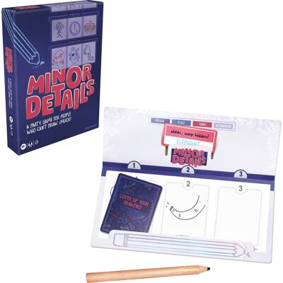 Hasbro - Minor Details - Party Game - GAMES (MISC) - Multicolor Hasbro - Minor Details - Party Game - GAMES (MISC) - Multicolor