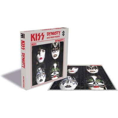 PopMarket - Kiss - RockSaws - Kiss Dynasty (500 Piece Jigsaw Puzzle) - GAMES (MISC) - Multicolor PopMarket - Kiss - RockSaws - Kiss Dynasty (500 Piece Jigsaw Puzzle) - GAMES (MISC) - Multicolor