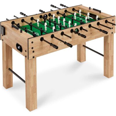 Best Choice Products - Large 54in Full-Size Foosball Table for Home, Game Room w/ 2 Balls, 2 Cup Holders - Natural Best Choice Products - Large 54in Full-Size Foosball Table for Home, Game Room w/ 2 Balls, 2 Cup Holders - Natural